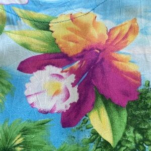 Jams World Blue and Green Tropical Dress